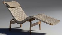Bruno Mathsson Chaise Lounge3d model