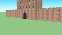 Roman city gate