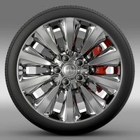 Acura RLX Sport Hybrid wheel3d model
