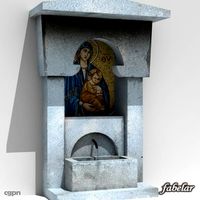 Fountain 83d model