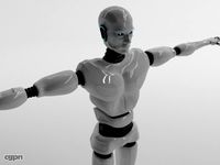 Robot man3d model