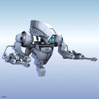 Robot 143d model
