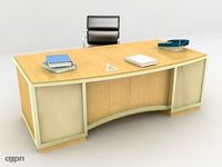 Vista desk3d model