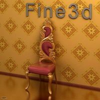 antique-08-035-Chair3d model
