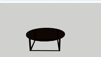 Coffee Table Prismo Round 100cm Leolux GHD