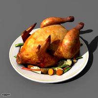 chicken _ food3d model