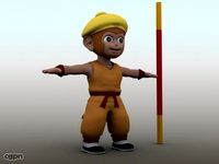 Cartoon The Monkey King3d model