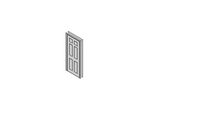 6 panel door
