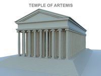 Artemis Temple3d model
