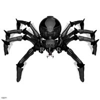 robot spider FG 503d model