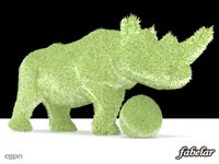 Rhinoceros Hedge3d model
