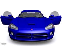 Dodge Viper RT-10 Coupe3d model