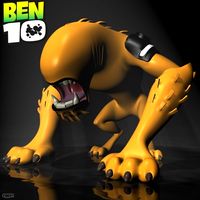 BEN 10 WildMutt RIGGED3d model