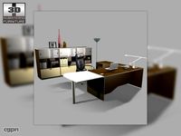 Office set 233d model