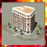 Low Poly Building 233d model