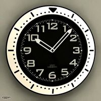 Wall Clock 093d model