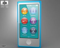 Apple iPod nano 5th generation 20123d model