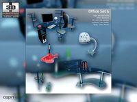 Office Set 63d model