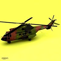 AS-332 Super Puma3d model
