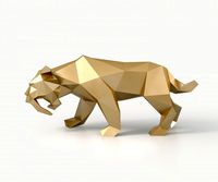 Saber Toothed Tiger - 3D Printable3d model