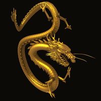 Asian Chinese Dragon 33d model