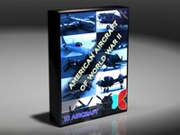 American Aircraft of World War II3d model