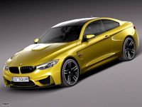 BMW M4 Coupe 20153d model