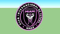 Miami football club logo 3D