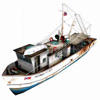 Fishing Boat3d model