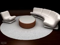 Living room set3d model