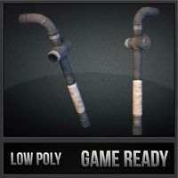 Pipe Weapon3d model