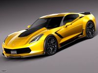 Chevrolet Corvette C7 Z06 20143d model