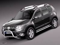 Dacia Duster 2014 Offroad3d model
