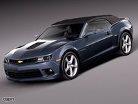 Chevrolet Camaro Convertible 20143d model