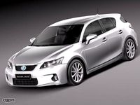Lexus CT 200h 20123d model