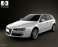 Alfa-Romeo 159 Sportwagon 20113d model
