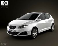 Seat Ibiza hatchback 5door 20113d model