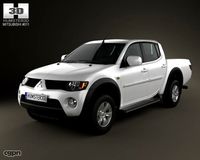Mitsubishi L200 Triton DoubleCab 20113d model