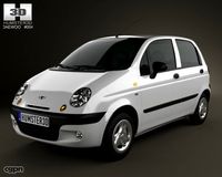 Daewoo Matiz M150 20113d model