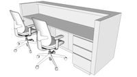 SDI - Reception desk simple