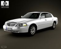 Lincoln Town Car L 20113d model