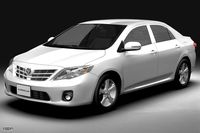 2011 Toyota Corolla3d model
