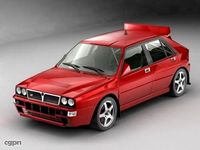 Lancia Delta HF integrale3d model