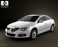 Volkswagen Passat CC 20093d model
