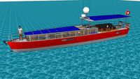 18m yacht V12 - Detailed interior