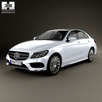 Mercedes-Benz C-Class AMG (W205) sedan 20143d model