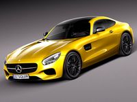 Mercedes-Benz AMG GT S 20163d model