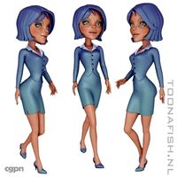 Betty Blue3d model