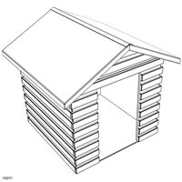 Dog House3d model