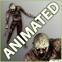 Male Zombie3d model